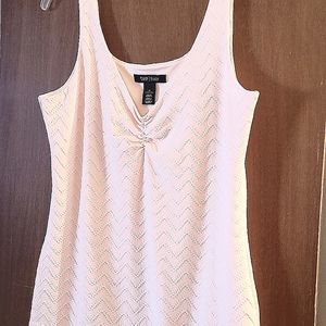 White House Black Market lined sleeveless top
